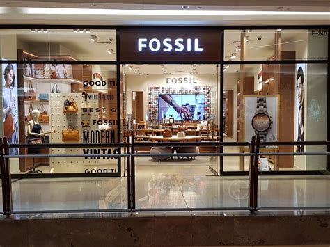 fossil watches showroom.